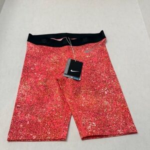 Nike Women's Vibrant Pink Athletic Shorts